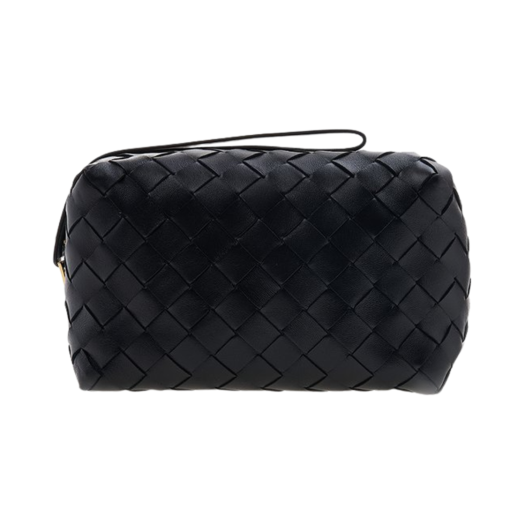 Bottega Veneta Intrecciato Pouch Black