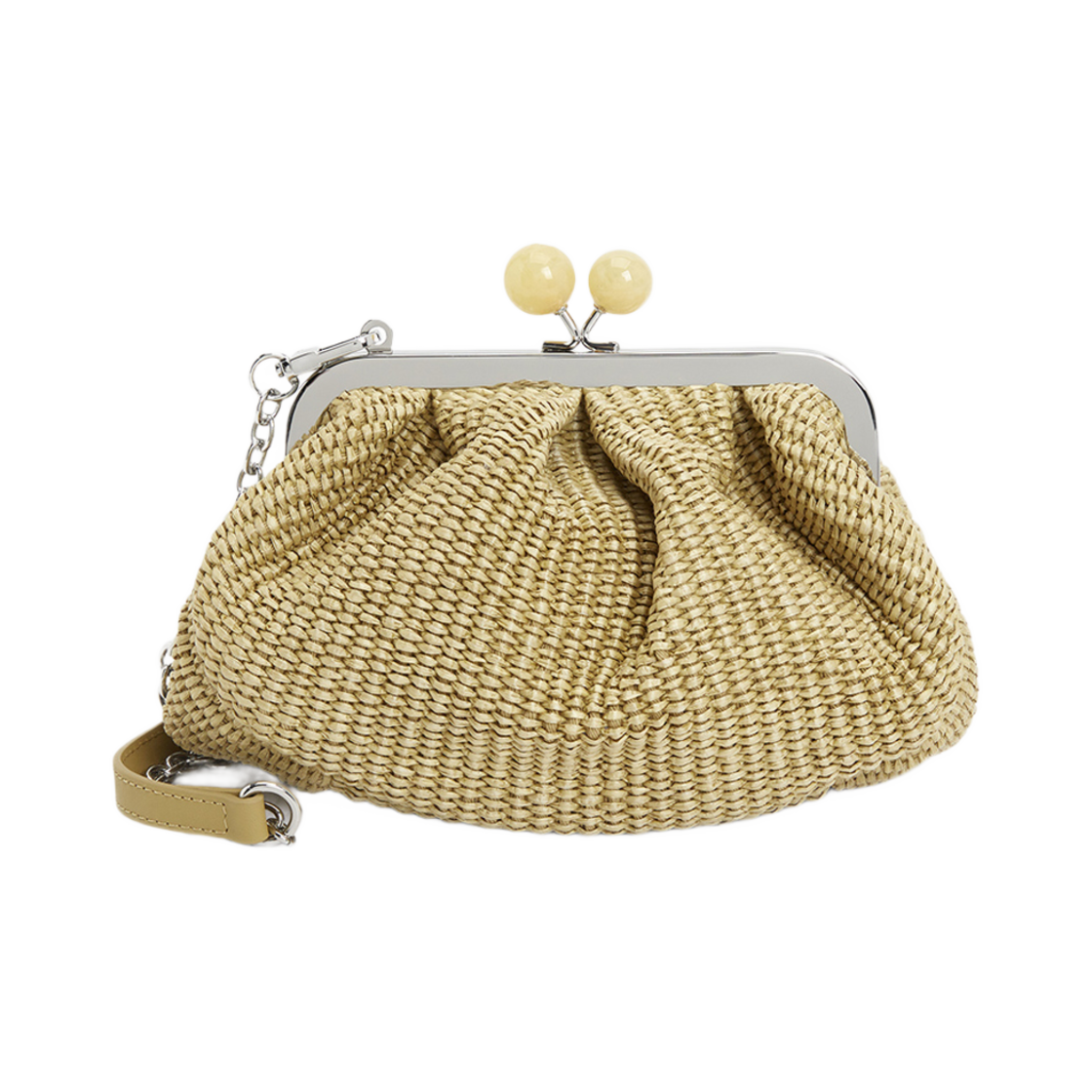 PALMAS-049 Weekend Max Mara Palmas Clutch Beige