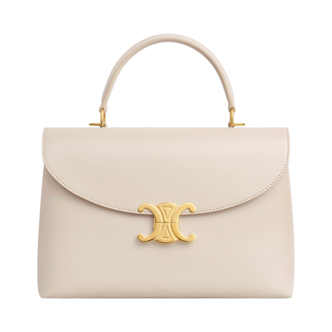 셀린느 미디움 니노 백 샤이니 카프스킨 페일 베이지(Celine Medium Nino Bag in Shiny Calfskin Pale Beige) - 1