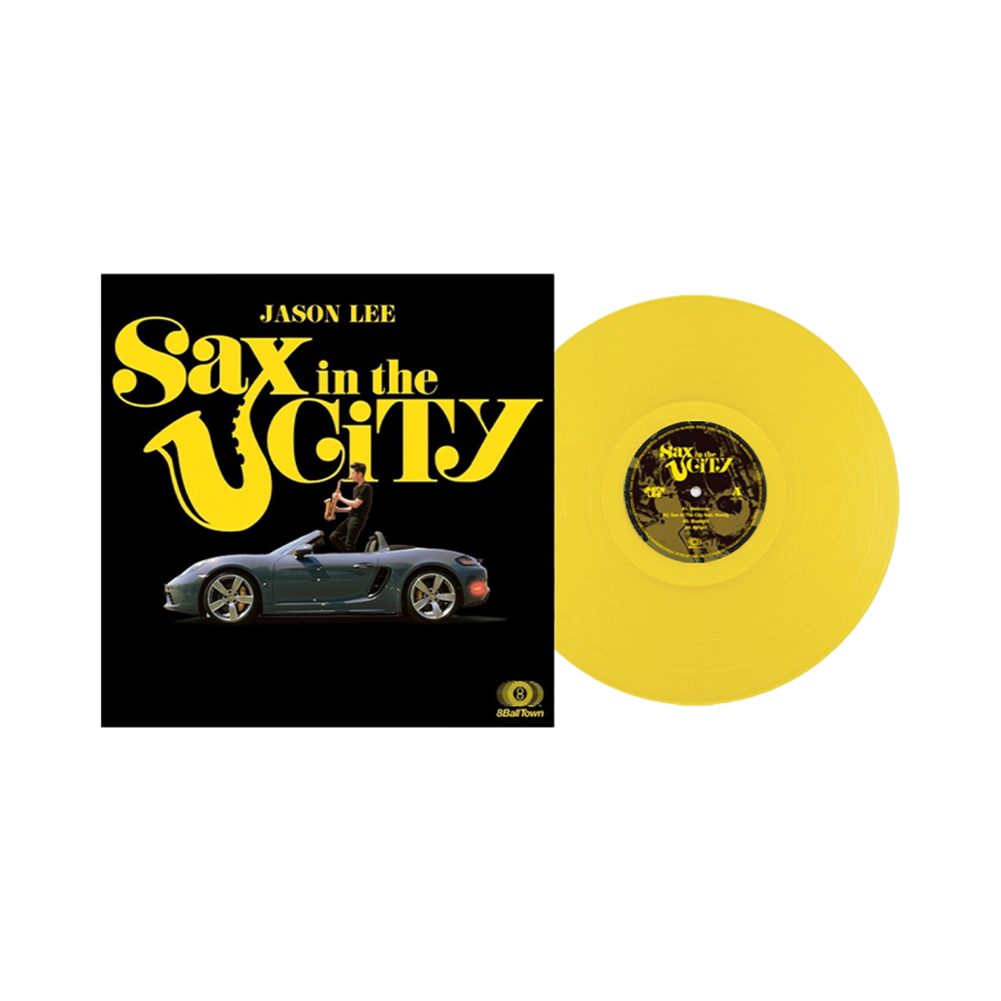 제이슨 리 정규 2집 색스 인 더 시티 더 크리스마스 송 콘서트 에디션 LP 옐로우(Jason Lee 2nd Album Sax In The City The Christmas Song Concert Edition Yellow) - 1