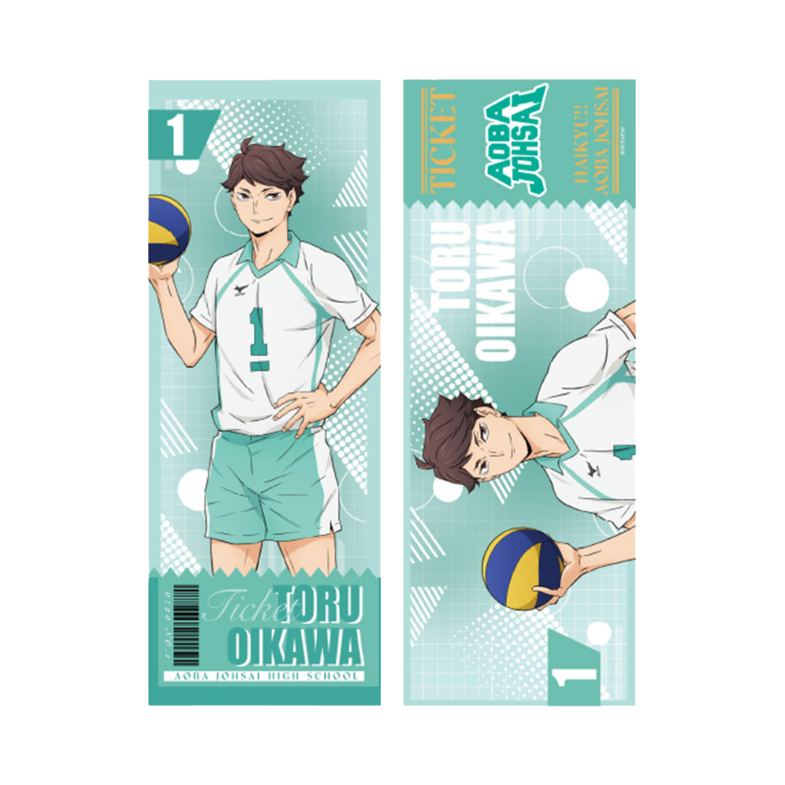 6977299620711 HAIKYU Laser Ticket Oikawa