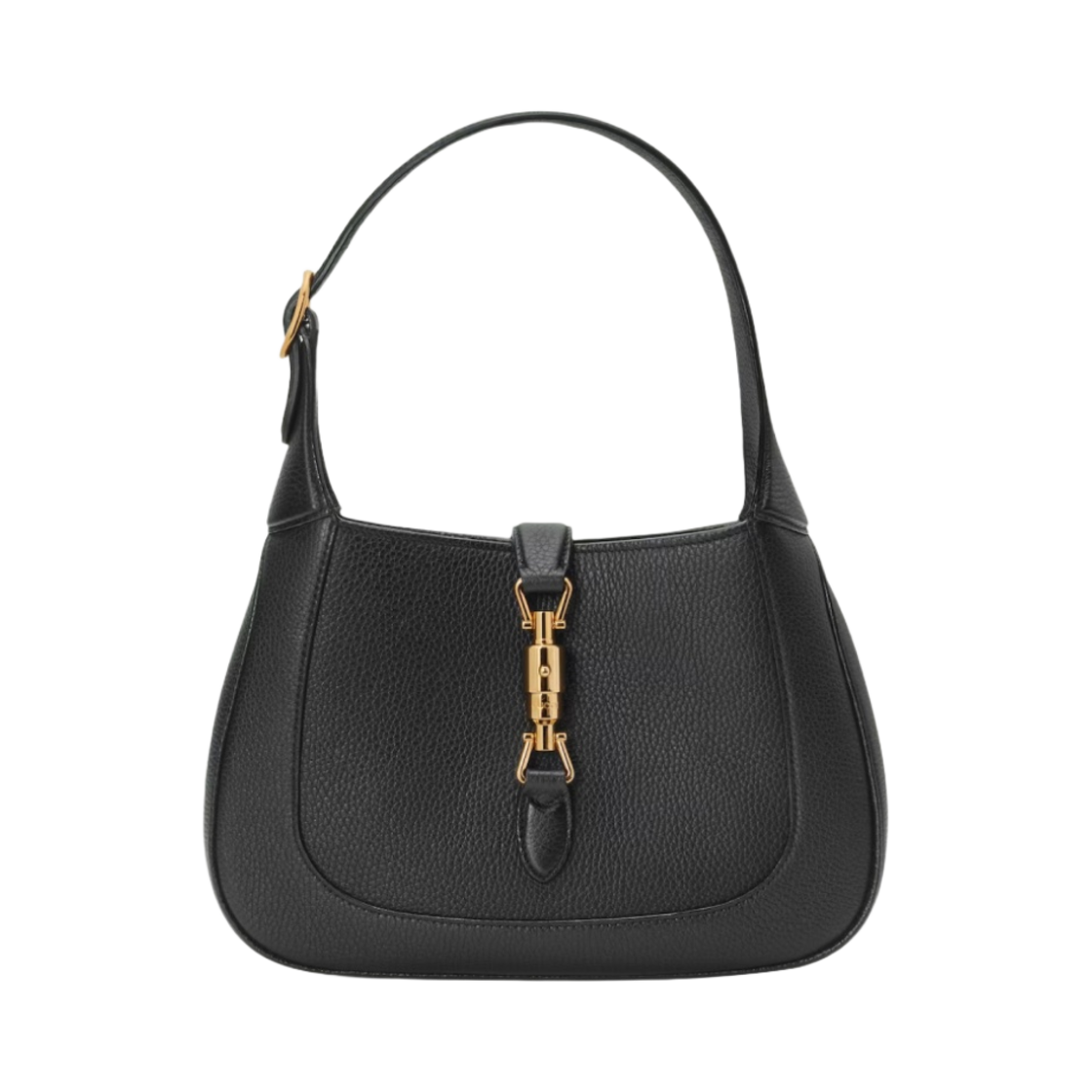 구찌 재키 1961 스몰 내츄럴 그레인 백 블랙 레더(Gucci Jackie 1961 Small Natural Grain Bag Black Leather) - 1