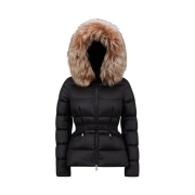 (W) Moncler Boed Short Down Jacket Black - 24FW