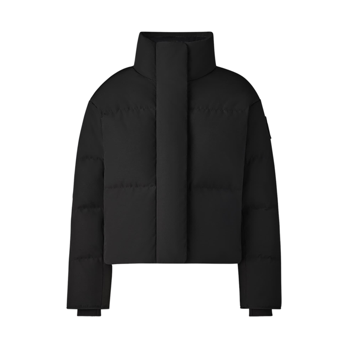 (W) 캐나다 구스 그랜드뷰 크롭드 자켓 블랙 라벨 블랙((W) Canada Goose Grandview Cropped Jacket Black Label Black)