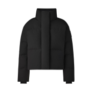 (W) Canada Goose Grandview Cropped Jacket Black Label Black