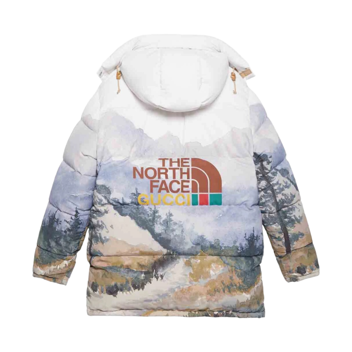 구찌 x 노스페이스 라이트웨이트 매트 나일론 블루종 멀티컬러(Gucci x The North Face Lightweight Matt Nylon Blouson Multicolor) - 1