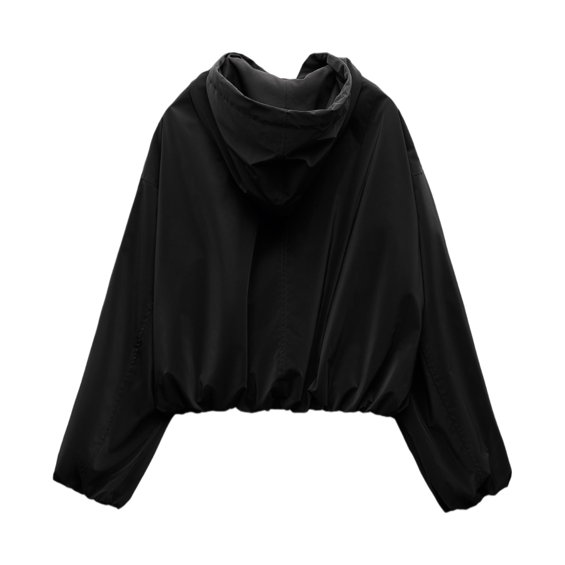 (W) 자라 후드 자켓 블랙((W) Zara Hooded Jacket Black) - 2