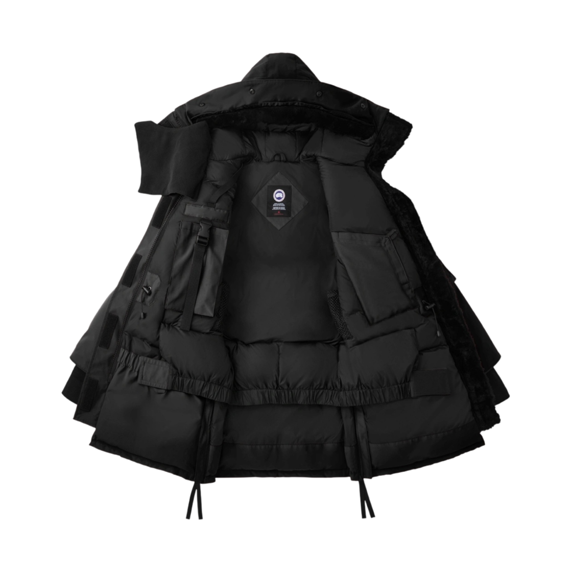 (W) 캐나다 구스 스노우 만트라 파카 블랙((W) Canada Goose Snow Mantra Parka Black) - 2