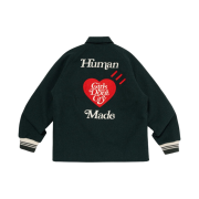 Human Made x Verdy Girls Don't Cry Stadium Jacket Green