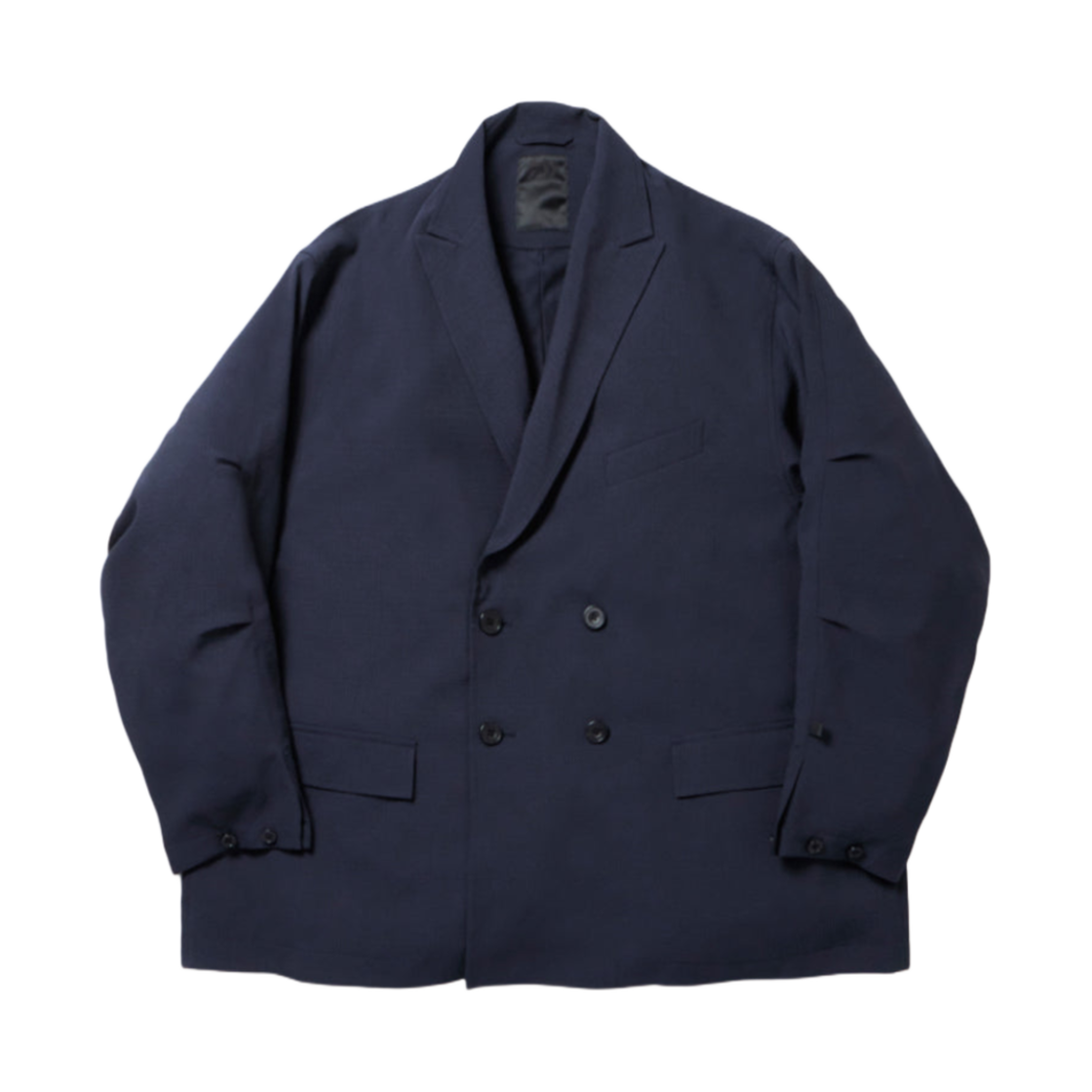 BJ-57024 Daiwa Pier39 Tech Double-Breasted Jacket Navy