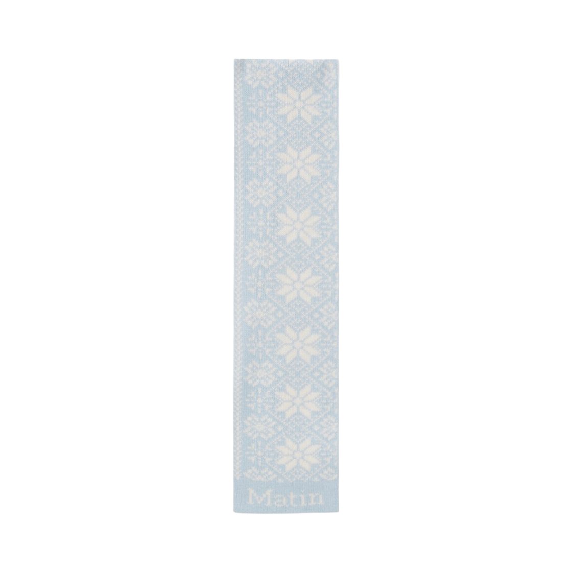 MK239OAC040MIV Matin Kim Matin Snowflake Muffler Ivory