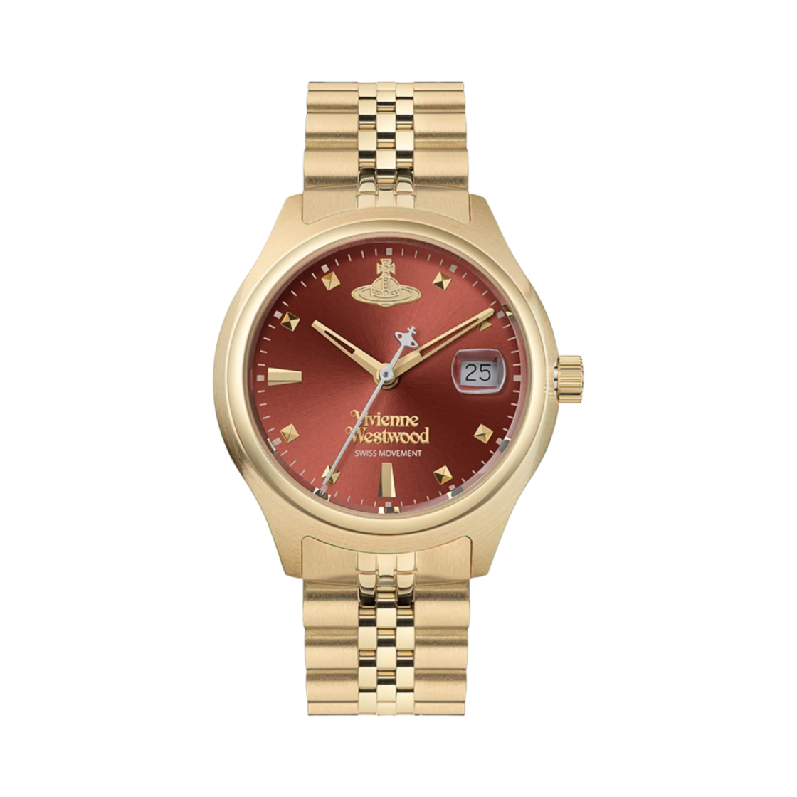 VV311RBGD (W) Vivienne Westwood Little Camberwell 29mm Red Gold