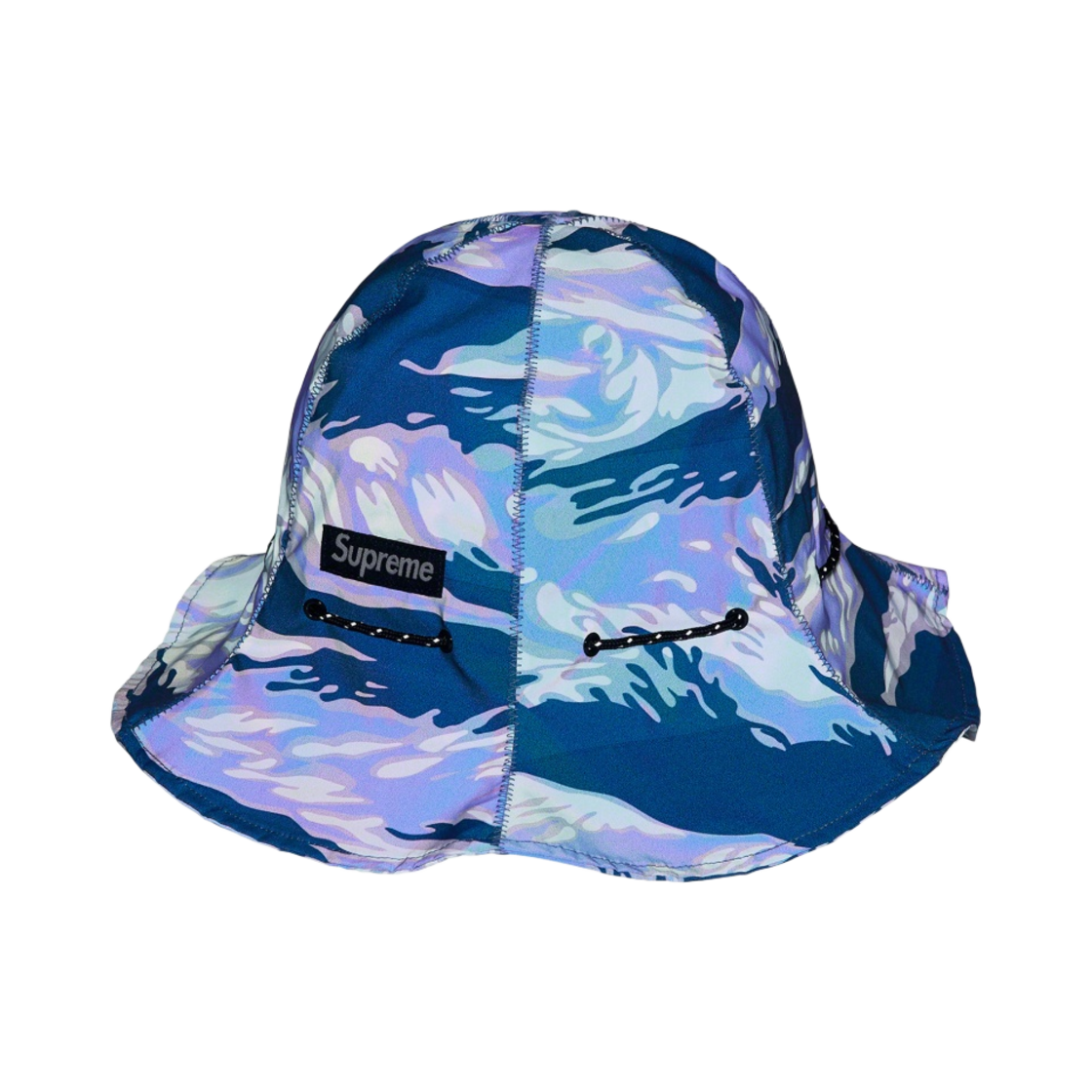 슈프림 타이거 카모 리플렉티브 튤립 햇 블루 - 22FW(Supreme Tiger Camo Reflective Tulip Hat Blue - 22FW) - 2
