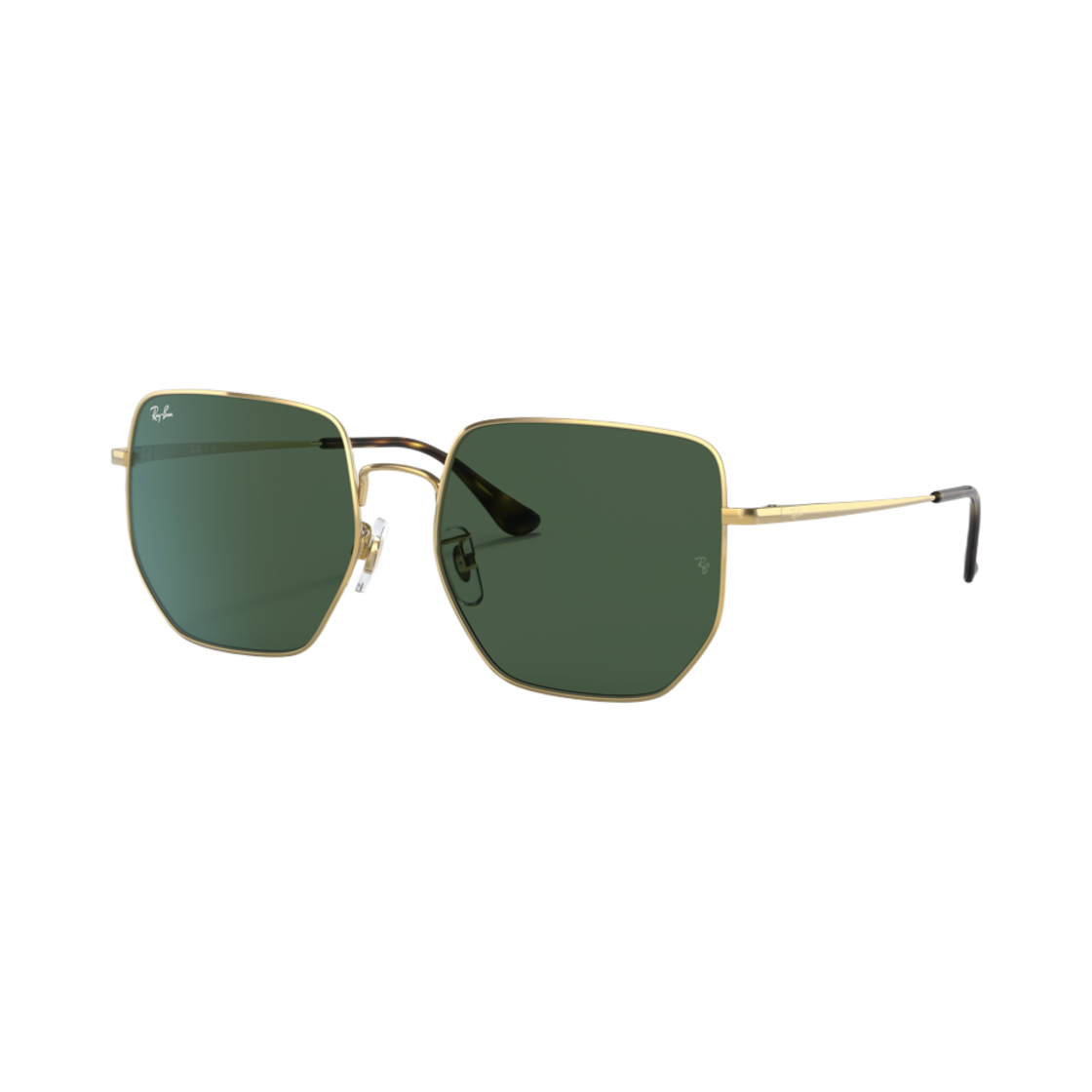 레이밴 RB3764D 폴리쉬드 골드 프레임 그린 클래식 렌즈(Ray-Ban RB3764D Polished Gold Frame Green Classic Lenses) - 1