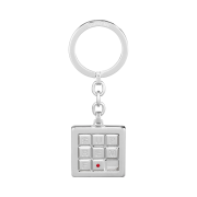 Supreme Puzzle Keychain Silver - 25SS