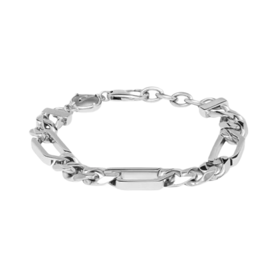 Diesel Diesel Dx1351 Stainless Steel Chain Bracelet Silver · ONE SIZE
