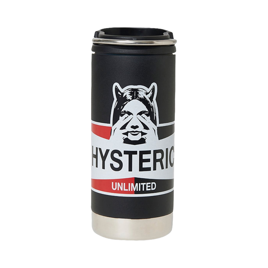 01251QG19 Hysteric Glamour x Klean Kanteen Unlimited TKWide Insulated Bottle 12 oz. Black