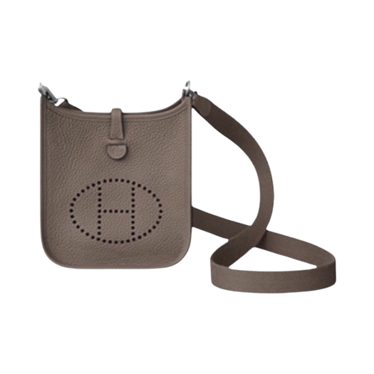 Hermes Evelyne 16 Amazone Bag Clemence & Palladium Gris Etain