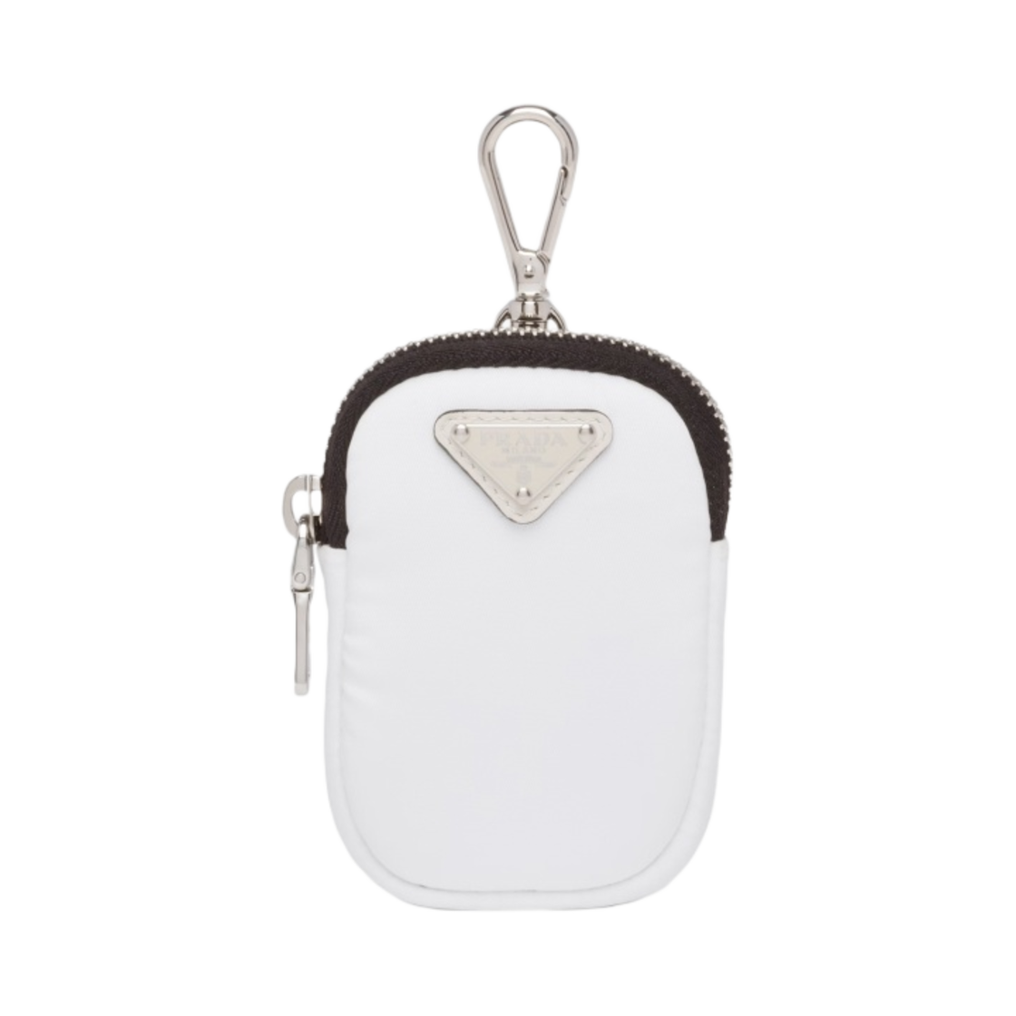 1TT119-2CKI-F0009 Prada Re Nylon Mini Pouch White
