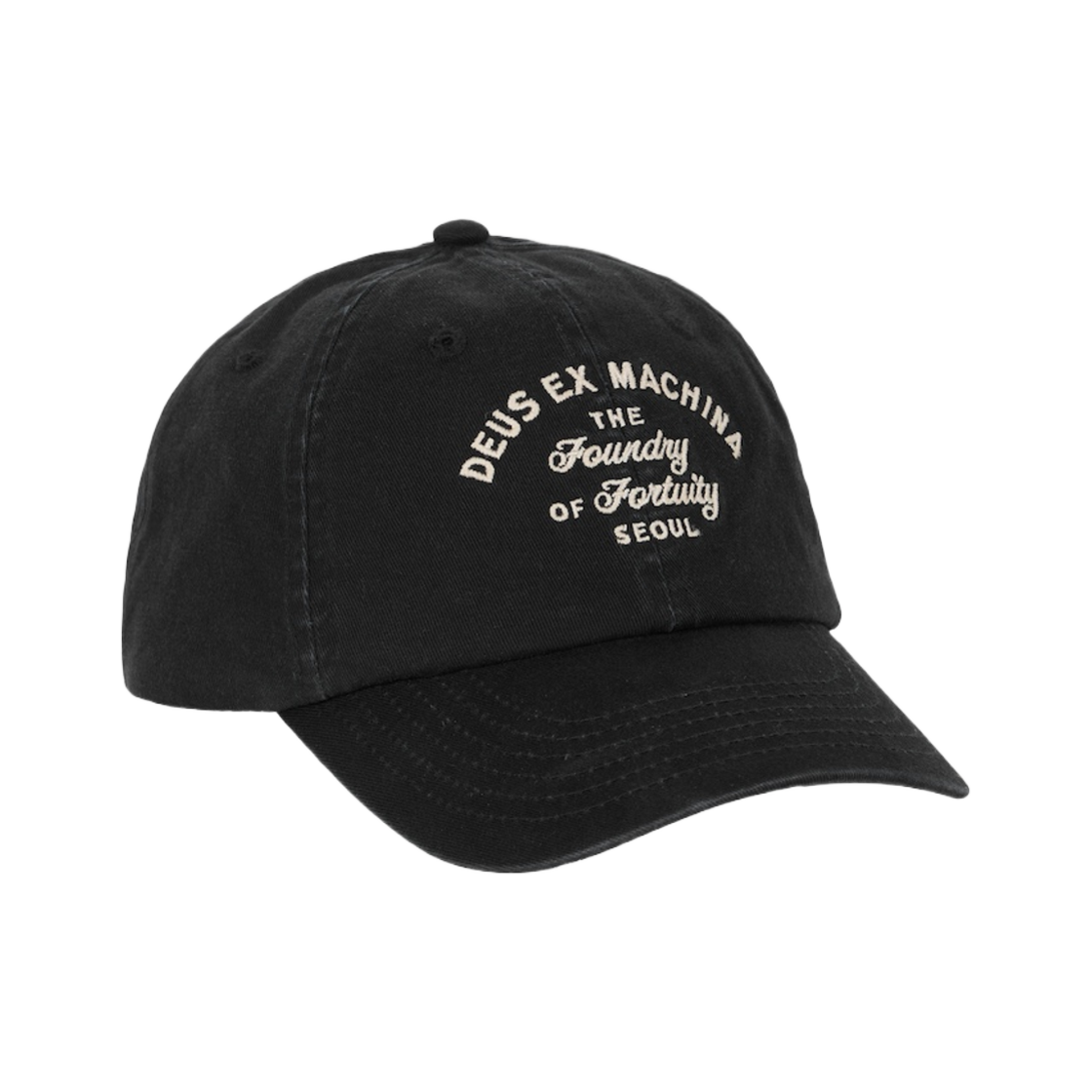데우스 엑스 마키나 서울 대드 캡 블랙(Deus Ex Machina Seoul Dad Cap Black)
