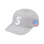 Supreme World Famous S Logo 6-Panel Grey - 25SS