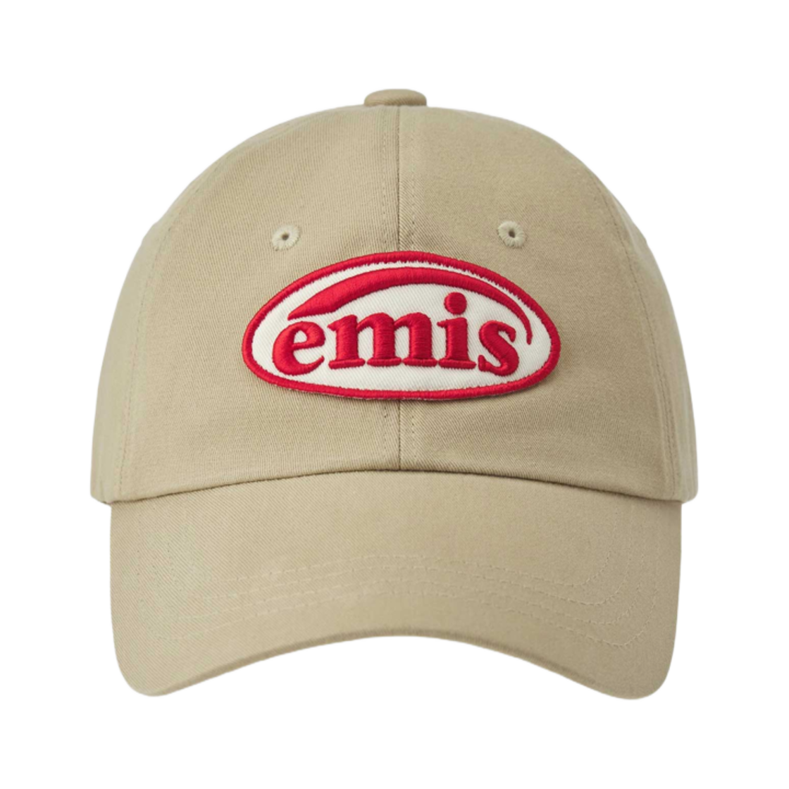 - Emis Foot Print Wappen Ball Cap Beige