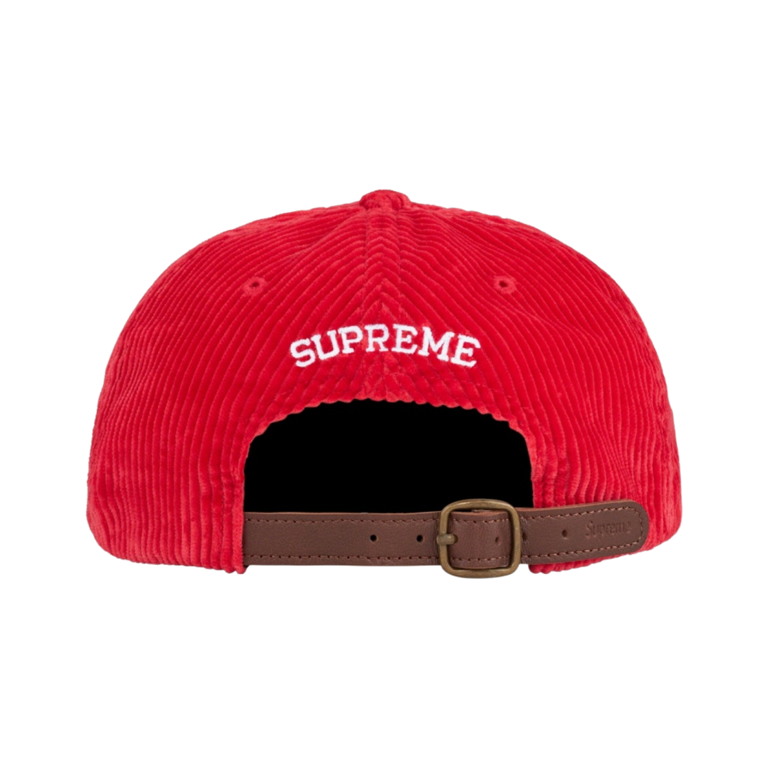 슈프림 코듀로이 S 로고 6-패널 캡 레드 - 23FW(Supreme Corduroy S Logo 6-Panel Red - 23FW) - 2