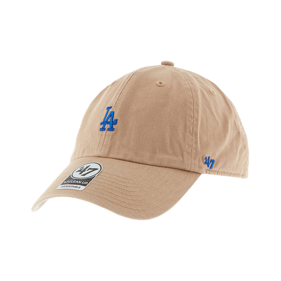47 브랜드 LA 다저스 베이스 러너 클린업 카키(47 Brand LA Dodgers Base Runner Clean Up Khaki)