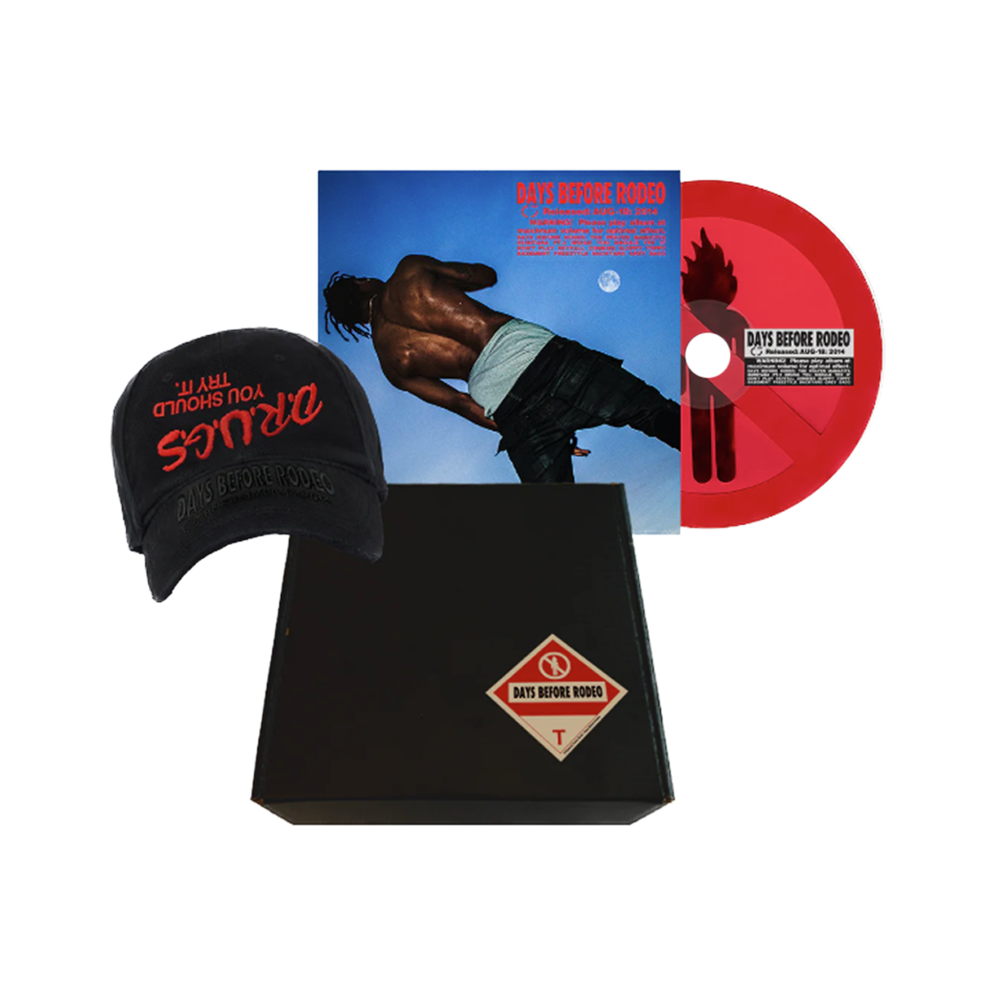 트래비스 스캇 데이즈 비포 로데오 박스 세트 III 블랙(Travis Scott Days Before Rodeo Box Set III Black)