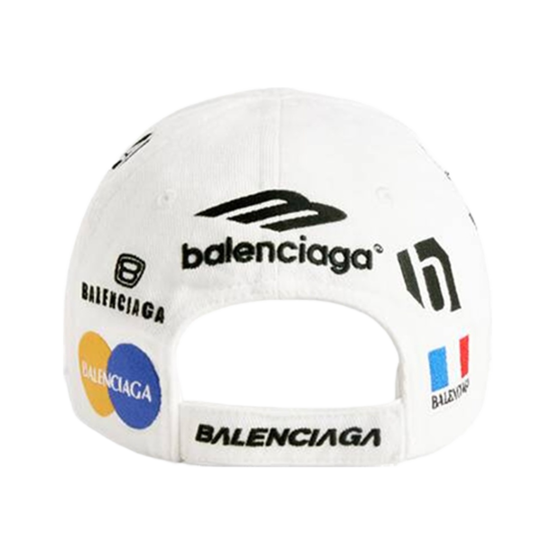 발렌시아가 탑 리그 캡 화이트(Balenciaga Top League Cap White) - 3