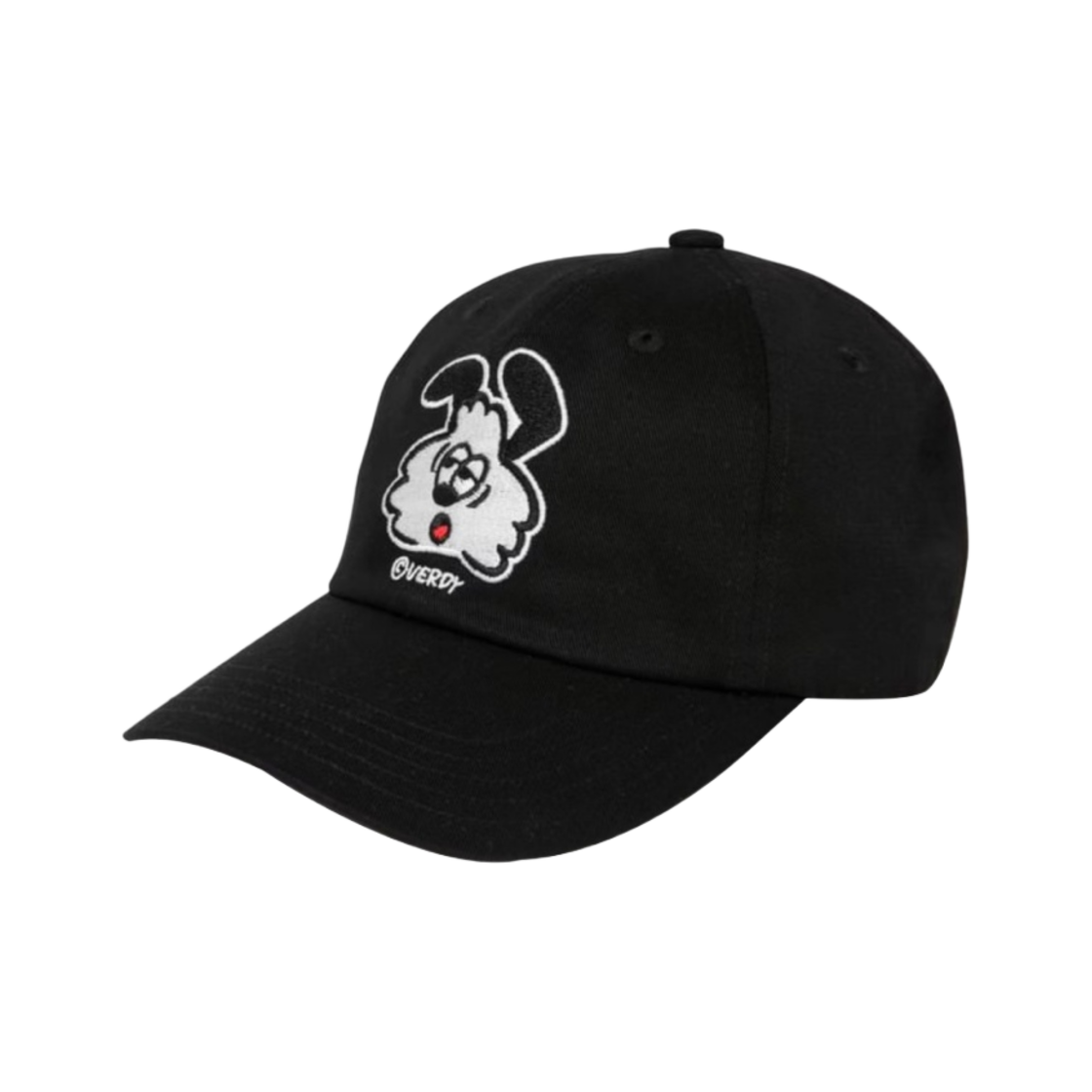 휴먼 메이드 x 베르디 빅 6-패널 캡 블랙(Human Made x Verdy Vick 6-Panel Twill Cap Black)