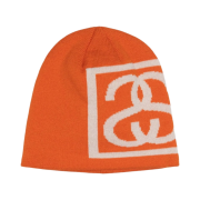 Stussy SS Link Skullcap Beanie Orange
