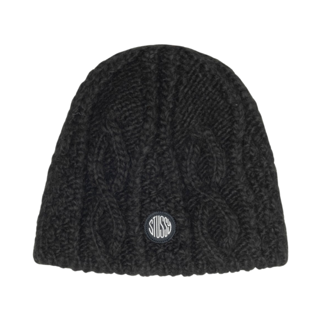 스투시 스컬캡 케이블 니트 블랙(Stussy Skullcap Cable Knit Black)