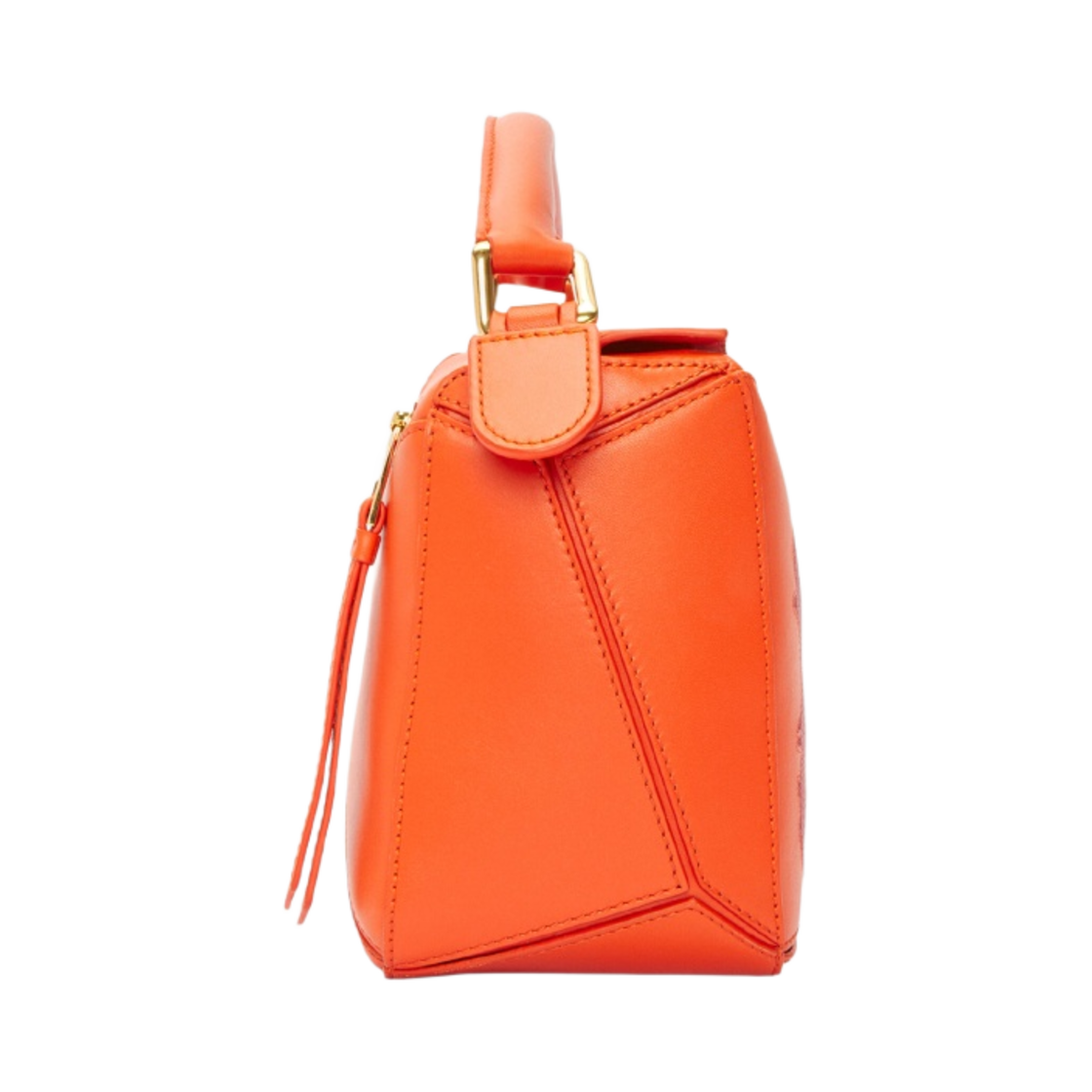로에베 x 하울의 움직이는 성 캘시퍼 스몰 퍼즐백 사틴 카프스킨 오렌지(Loewe x Howl's Moving Castle Calcifer Small Puzzle Bag in Satin Calfskin Orange) - 3