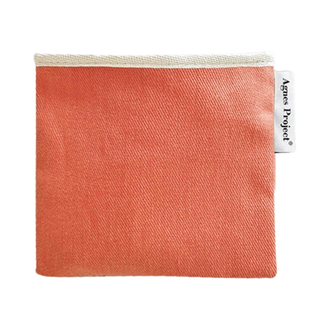 AP-P00000BU-M Agnes Project Square Color Pouch Medium Orange