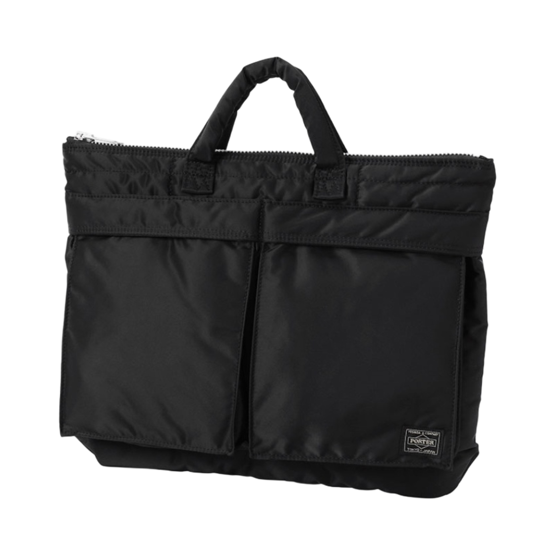 포터 탱커 숏 헬멧백 블랙(Porter Tanker Short Helmet Bag Black)