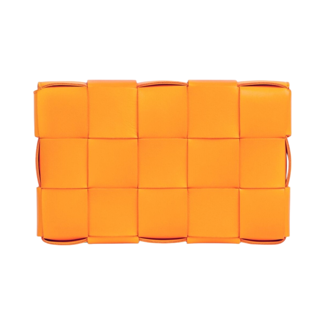 보테가 베네타 램스킨 레더 카세트백 탠저린(Bottega Veneta Lambskin Leather Cassette Tangerine) - 3