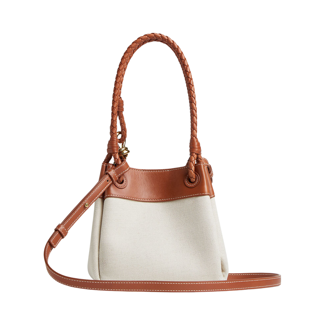 보테가 베네타 스몰 파라슈트 내츄럴 라이트우드(Bottega Veneta Small Parachute Natural Lightwood) - 2