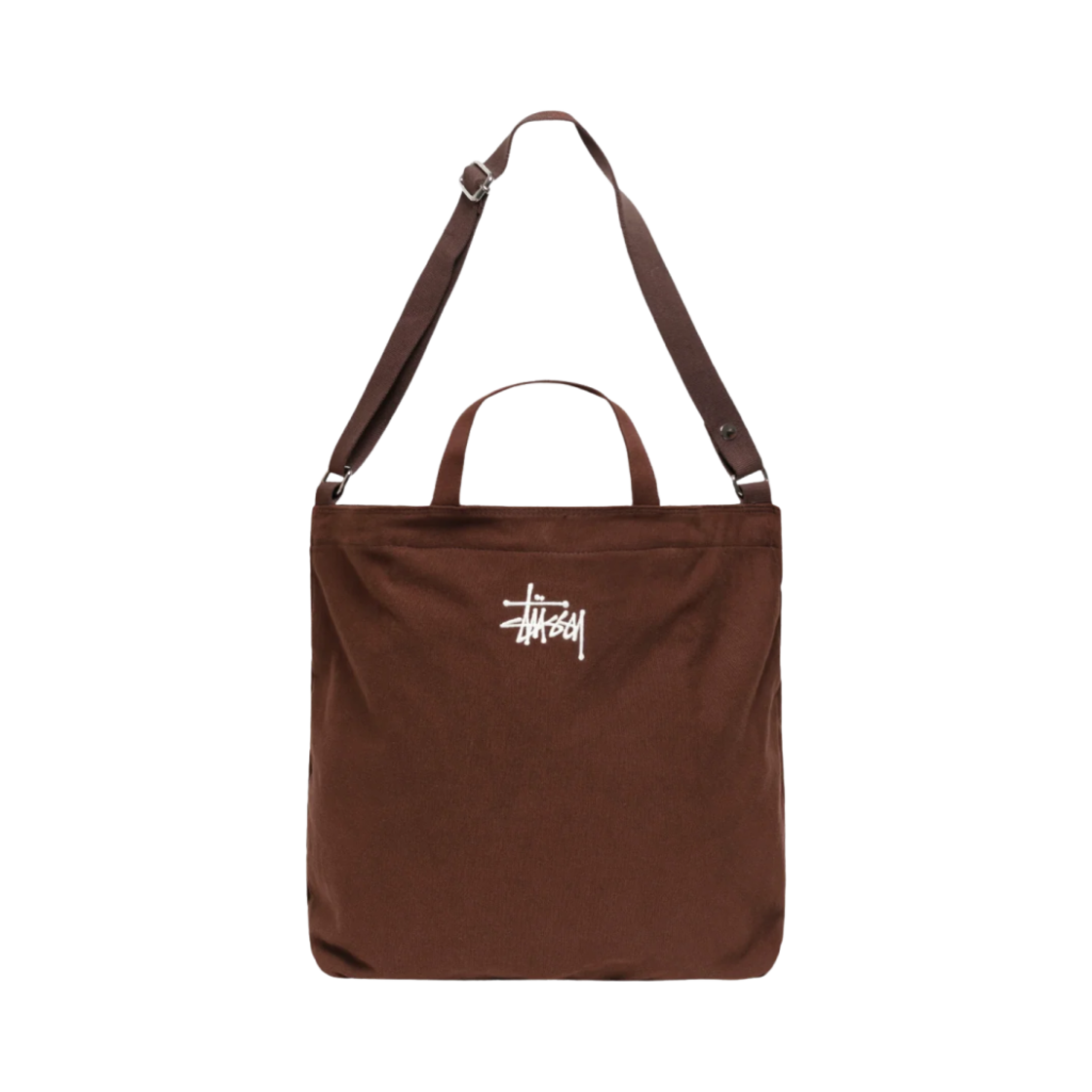 134264 Stussy Canvas Crossbody Bag Brown