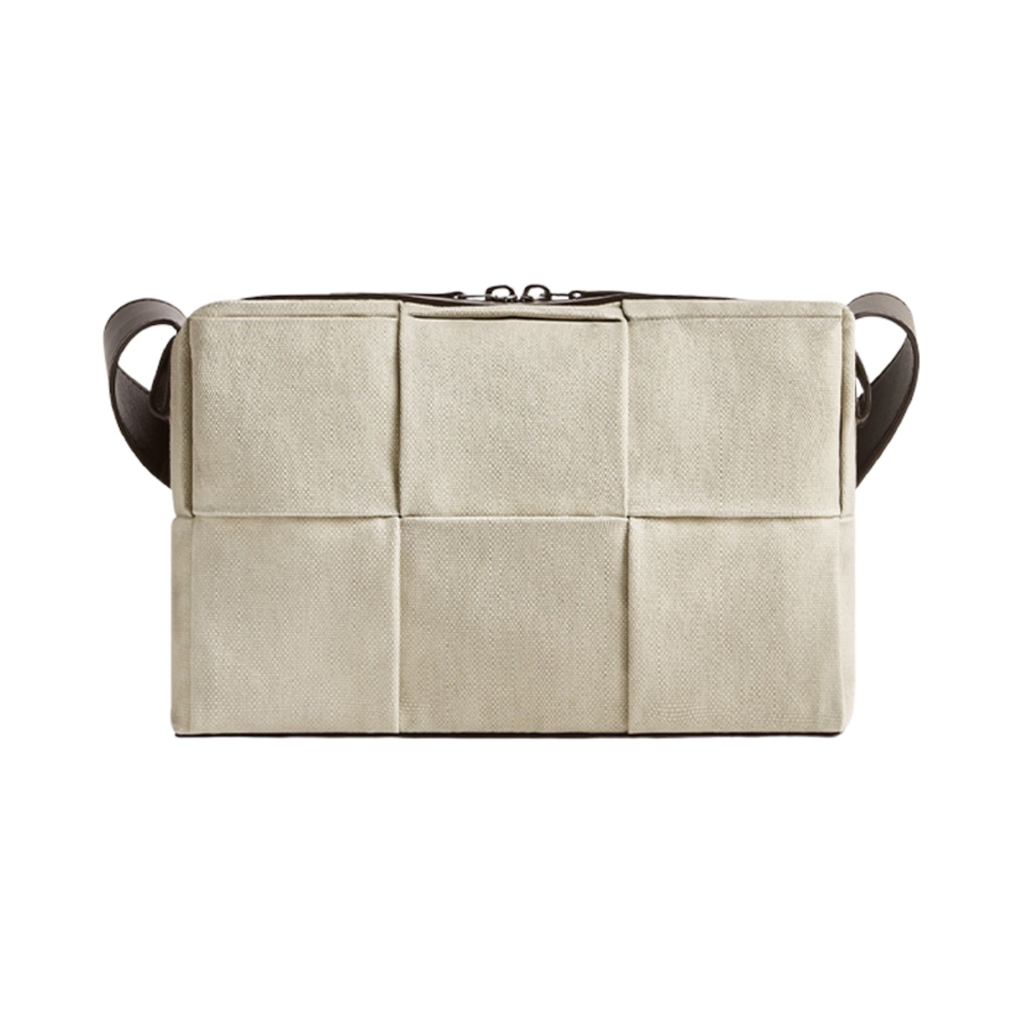 787547V44J12887 Bottega Veneta Medium Arco Camera Bag Greige Fondant