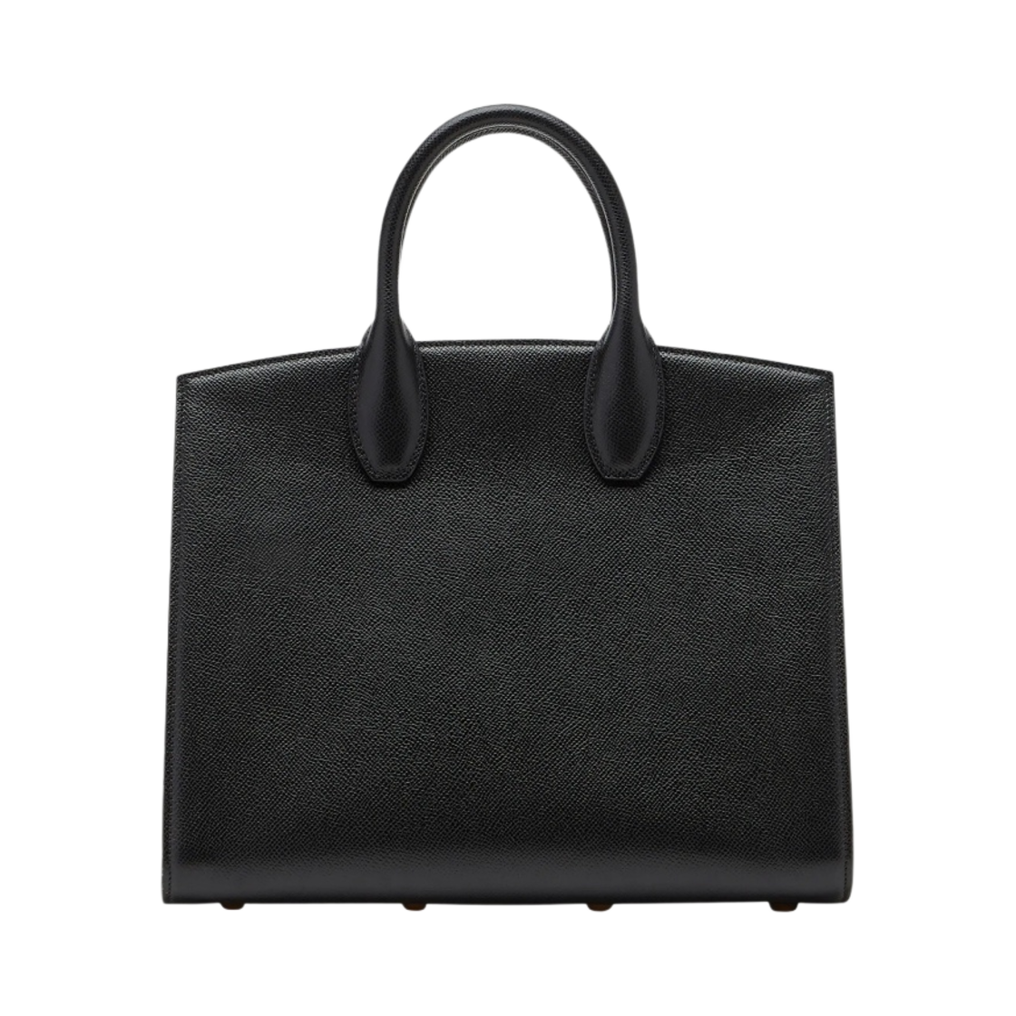 페라가모 미디움 스튜디오 박스백 블랙 캔디 핑크(Ferragamo Medium Studio Box Bag Black Candy Pink) - 3