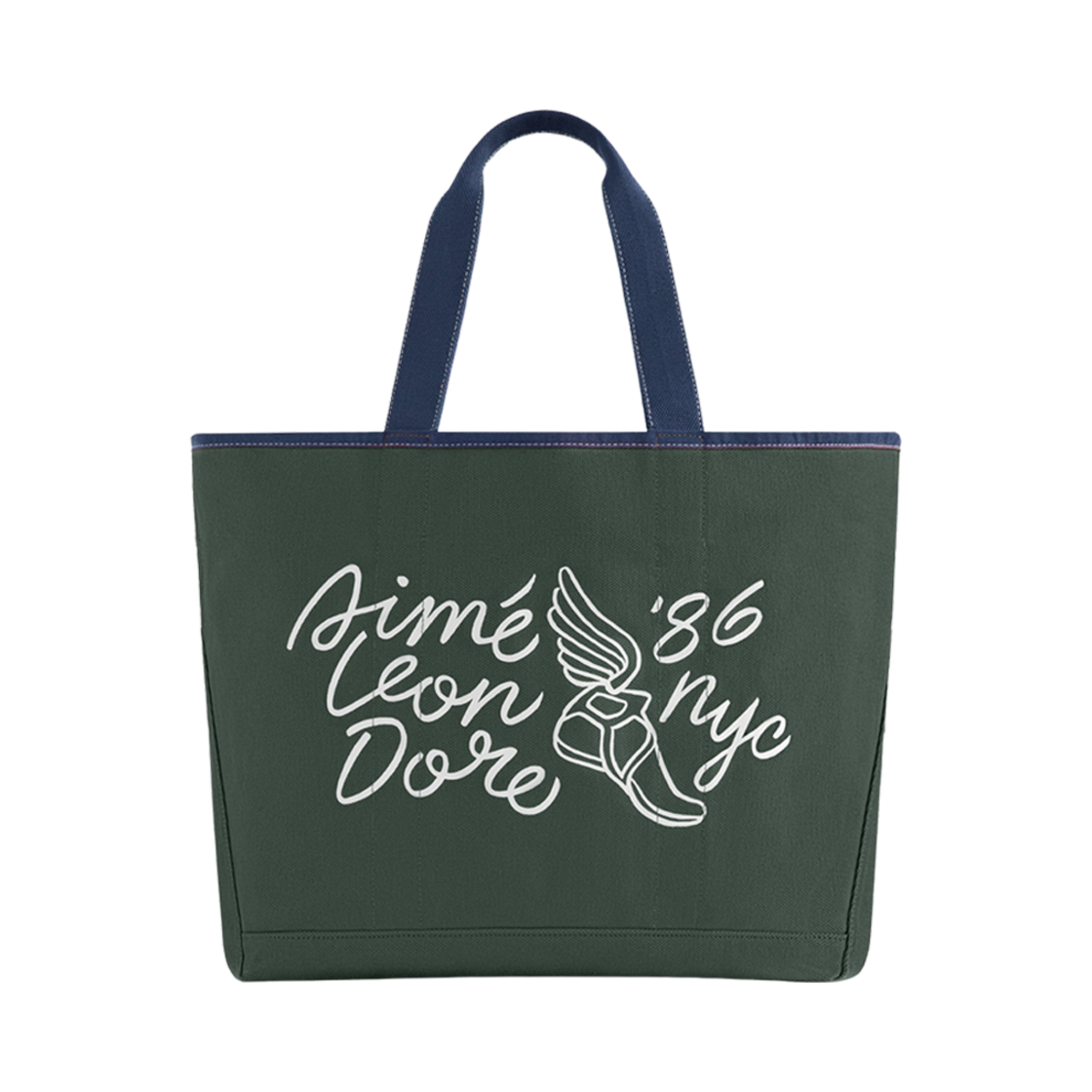 - Aime Leon Dore Wingfoot Tote Bag Green