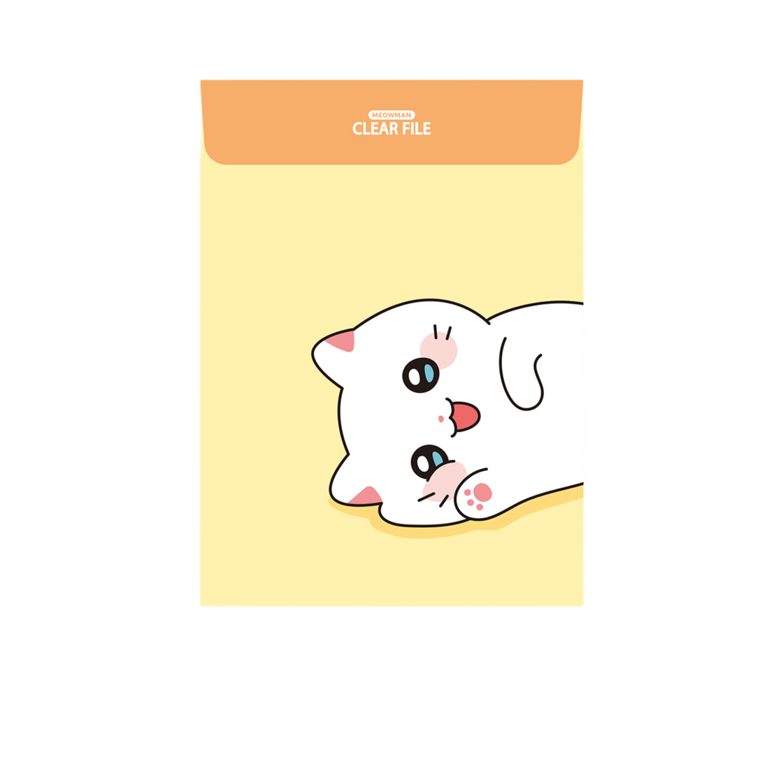 냐한남자 세로형 봉투파일 찌부 춘배(Meow Man Length Envelope File Zzibu Chunbae)