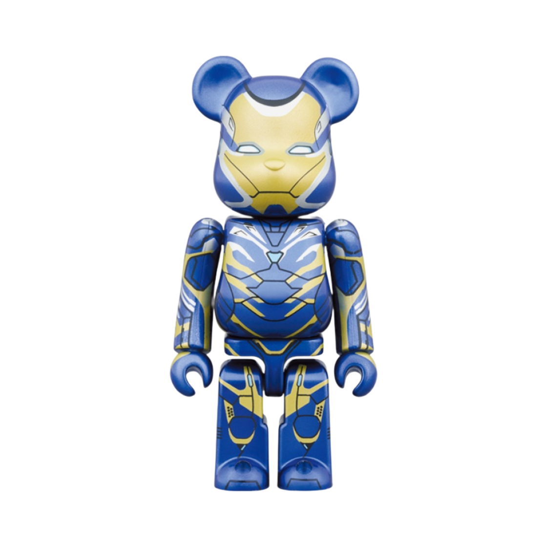 베어브릭 마블 아이언맨 레스큐 수트 100% & 400% 세트(Bearbrick Marvel Iron Man Rescue Suit 100％ & 400％ Set) - 2