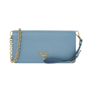 Prada Saffiano Leather Mini Bag Astral Blue