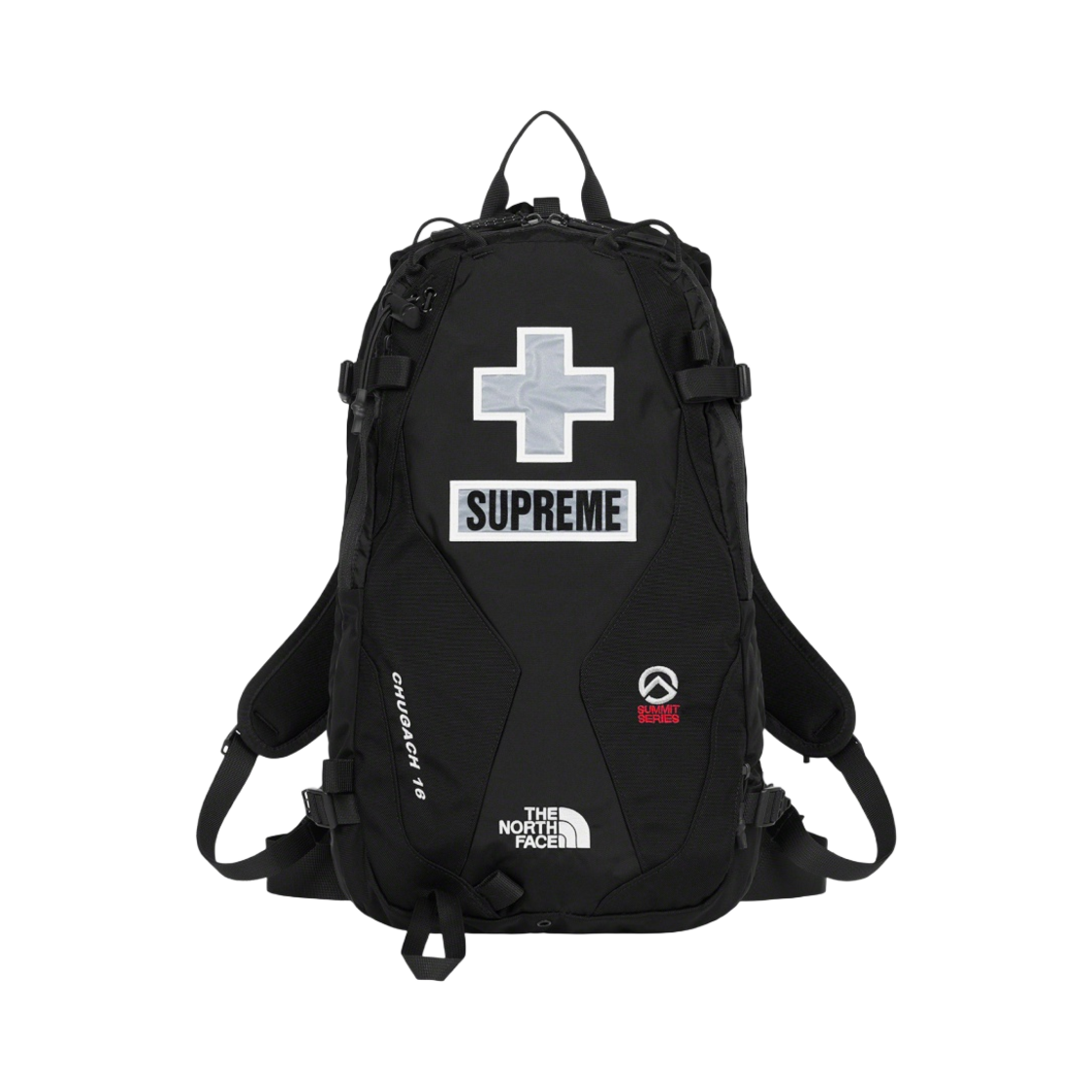 슈프림 x 노스페이스 서밋 시리즈 레스큐 슈가치 16 백팩 블랙 - 22SS