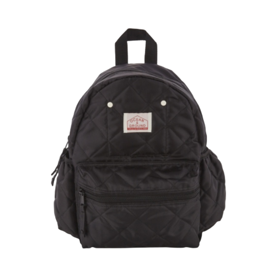 (키즈) 오션 & 그라운드 데이백 퀼트 블랙((Kids) Ocean & Ground Daypack Quilt Black)