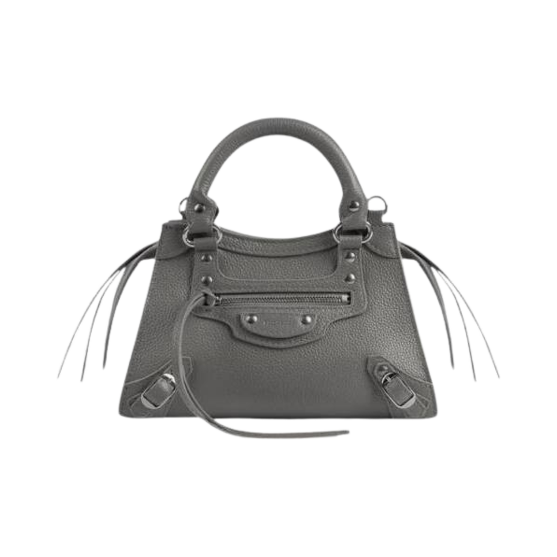67862915Y4Y1219 Balenciaga Neo Classic Small Handbag Dark Grey