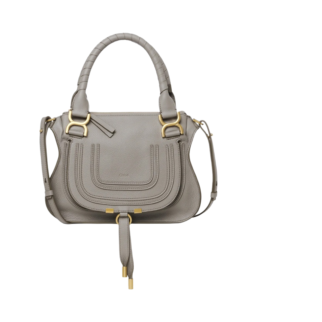 끌로에 마르씨 스몰 더블 캐리백 캐시미어 그레이(Chloe Marcie Small Double Carry Bag Cashmere Grey) - 1