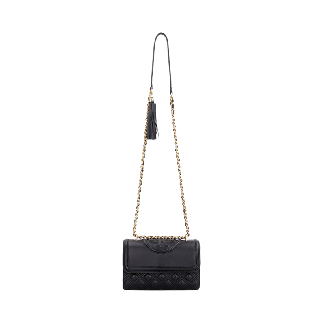 토리버치 플레밍 컨버터블 숄더백 블랙(Tory Burch Fleming Convertible Shoulder Bag Black) - 2